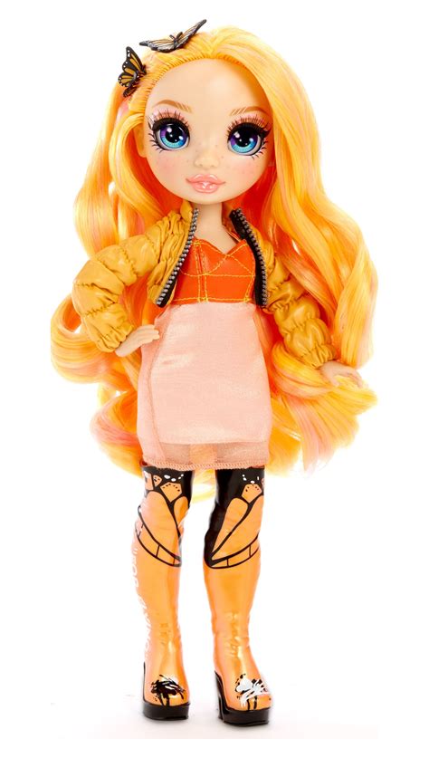 Rainbow High Poppy Rowan Fashion Doll Orange Toy With Clothes