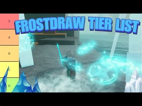 THE FROSTDRAW Tier List Deepwoken YouTube