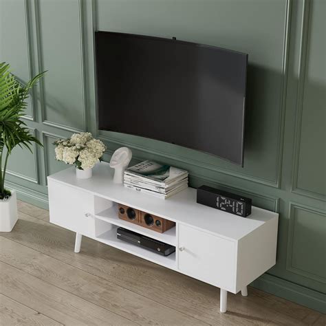 George Oliver Modern Small TV Stand For 50 Inch TV TV Console For