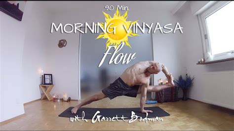 Morning Vinyasa Flow With Garrett Bodman Youtube