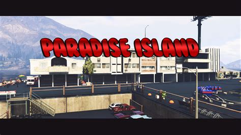 Paradise Island With Theme Park GTA5 Mods