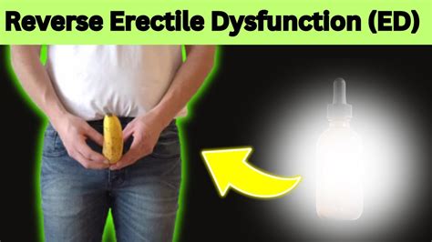 5 Simple Things To Reverse Erectile Dysfunction Ed Naturally Youtube