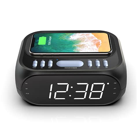 alarm clock wireless charger丨best portable alarm clock