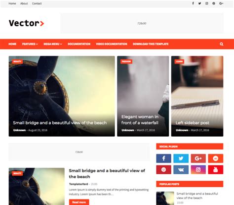 Template Blogger Keren Responsive Seo Friendly