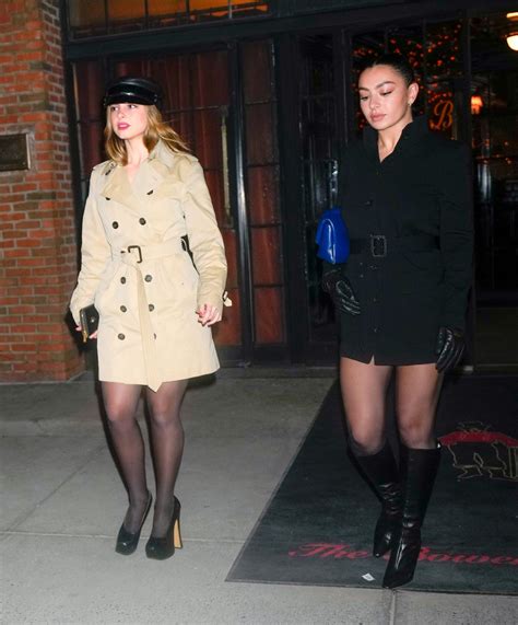 Addison Rae And Charli Xcx Leaves Their Hotel In New York 02202024