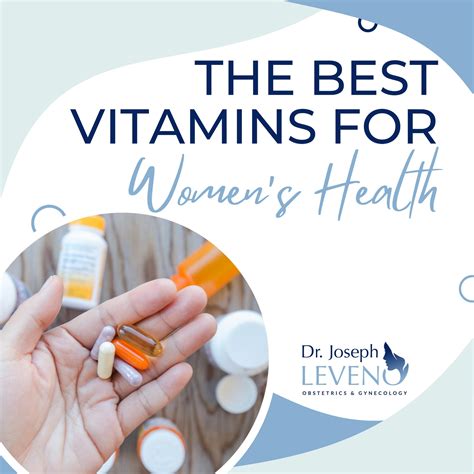 Best Vitamins For Womens Health Dr Joseph Leveno