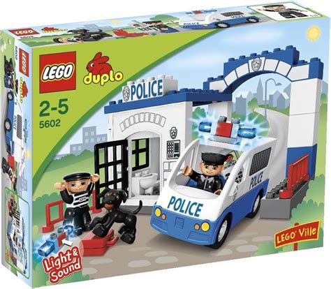 Lego Duplo Ville 5602 Police Station Uk Toys And Games