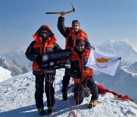 Cypriot Team Conquers Guinness World Record For Highest Altitude