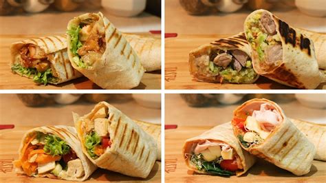 Deliciosos Y Sencillos Wraps De Jam N Pollo Carne Y Salm N Youtube