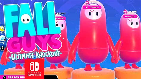 Fall Guys Free 2 Play Nintendo Switch Online Squad Gameplay 40 YouTube