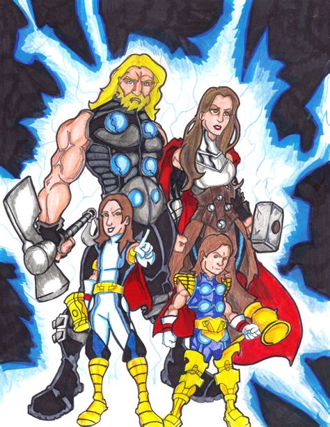 Thor Family by FrischDVH on DeviantArt