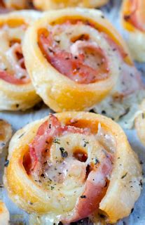 Best recipes: Hot Ham & Cheese Party Rolls