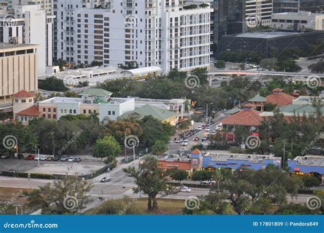 Miami, Mary Brickell Village Editorial Stock Image - Image of busy ...