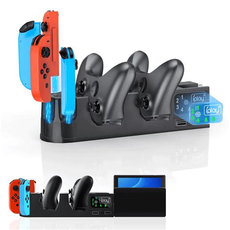 Controller Charging Dock Accessories For Nintendo Switchfor Joy Con