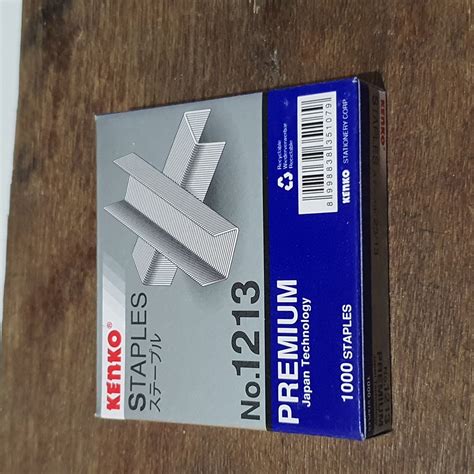 Jual Refill Isi Staples Premium Stapler Kenko 1213 12 13 13mm Shopee