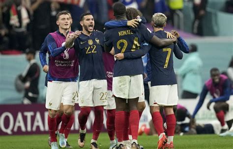 France Maroc Fabuleux Les Bleus Joueront Une Deuxième Finale De