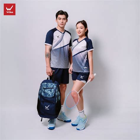 Áo thể thao Wika Nova màu navy Wika Sports