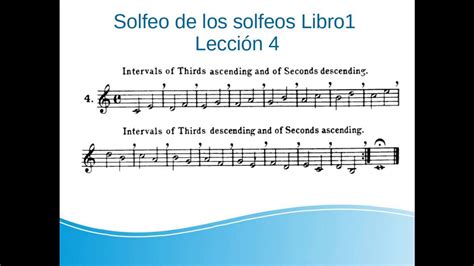 1 4 Intervalos 3ª Aprende a leer música paso a paso Solfeo de los