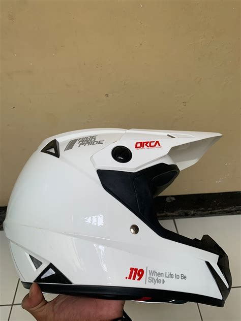 Helm Rsv Orca Original Istimewa Mulus Lazada Indonesia