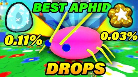 What Is The RAREST APHID Drops Chance In Bee Swarm Simulator Bee Swarm