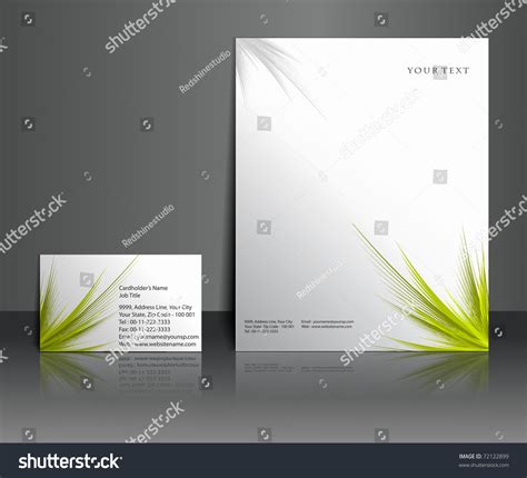 Business Letterhead Templates Design Vector Illustration Stock Vector ...