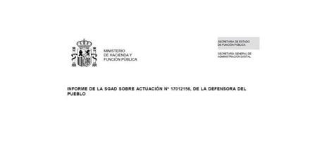 Disfunciones Sede Electrónica Respuesta Defensor Del Pueblo Blog