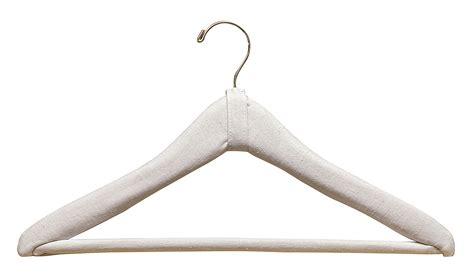 17 3/4" Padded Muslin Suit Hanger - Foster-Stephens inc.