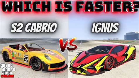 Comet S Cabrio Vs Ignus Gta Online Which Is Faster Youtube