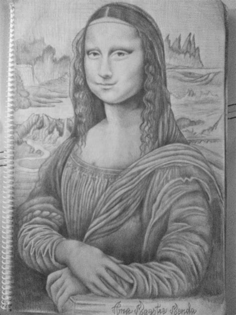 Fácil de suceder Requisitos perder mona lisa dibujo a lapiz lotería Así