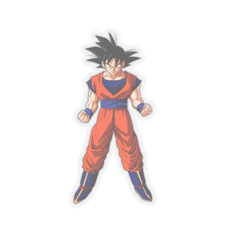 Goku Dragon Ball Z Sticker Etsy