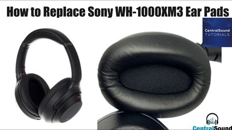 How To Replace Sony WH 1000XM3 WH1000XM3 Wireless Headphones