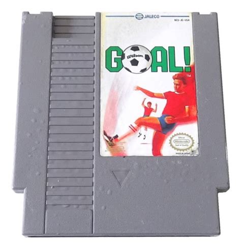 Goal Cartucho Original Para Nintendo Nes 1989 Jaleco Meses Sin Intereses