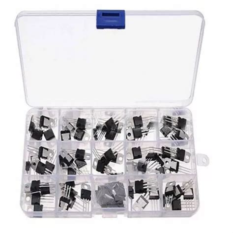 COMPLETE KIT 50PCS Transistor Assortment With 10 Values LM317T