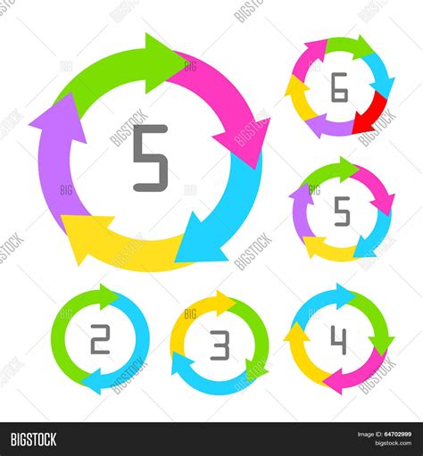 Cycle Process Diagram Vector & Photo (Free Trial) | Bigstock