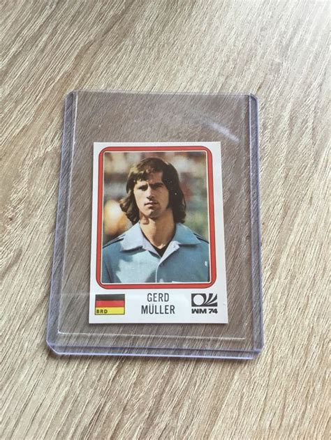 Panini World Cup Rare Gerd M Ller Original Kaufen Auf Ricardo