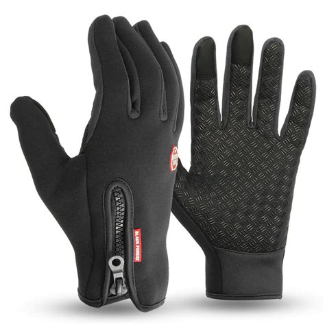 Novashion Winter Gloves Touchscreen Lightweight Windproof Anti Slip