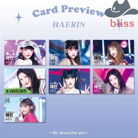 Bliss Newjeans Postcards Girls Group Cards Idol Album Card Newjeans