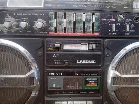 1985 Lasonic Trc 931 Boom Box 1st Gen Vintage Ebay