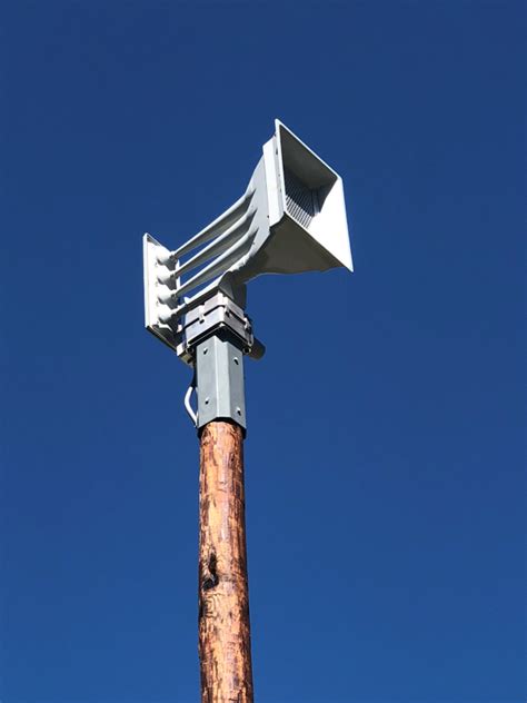 Outdoor Warning Sirens - Electronic Communication Systems