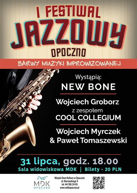 I Festiwal Jazzowy Barwy Muzyki Improwizowanej Opoczno Kupuj