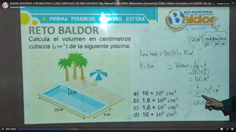 Calcula el volumen en centímetros cúbicos cm3 de la siguiente figura