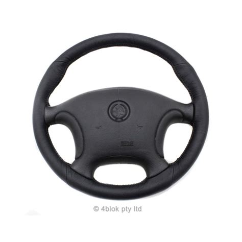 Holden Vt Vx Vu Black Leather Steering Wheel