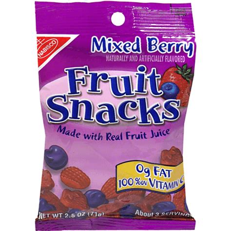 Kellogg S Fruity Snacks Mixed Berry Assorted Fruit Flavored