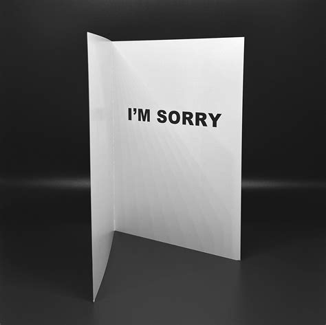 Apology Card | No Frills Greetings