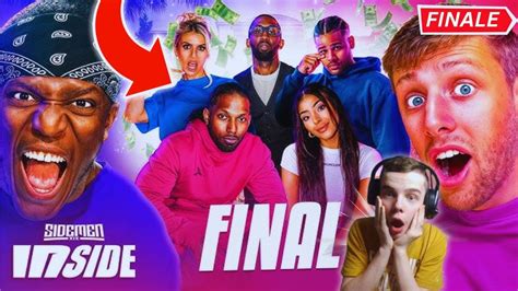 The Finale Of Sidemen 1000000 Reality Show Inside Reaction Youtube