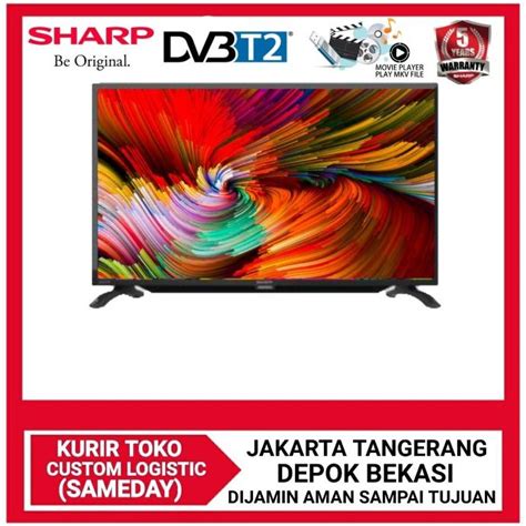 Jual Sharp Aquos Led Inch Digital Usb Movie T C Dd I Termurah