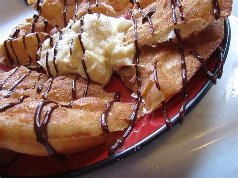 Fried Cinnamon Tortillas Fried Ice Cream Recipe With Cinnamon Sugar