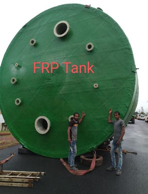 Coated Frp Chemical Storage Tank Capacity L At Best Price