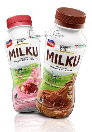 Susu Milku Botol 200 Ml Rasa Coklat Strawberry Lazada Indonesia