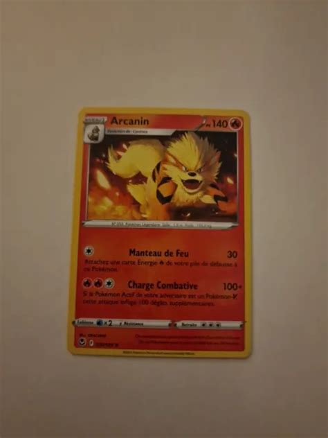 Carte Pokemon Arcanin Rare Ep E Et Bouclier Eb Fr Neuf Eur